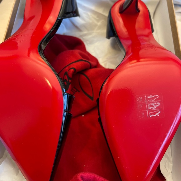 New Louboutin Astrid 100 mm patent pump - Picture 6 of 8